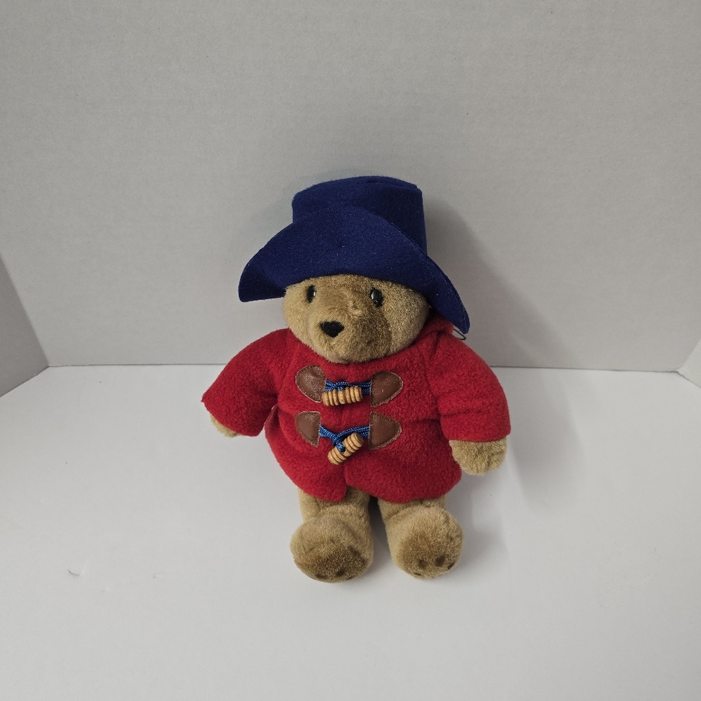 Vintage Darkest Peru Rainbow Designs Paddington Bear Blue Hat Red Coat